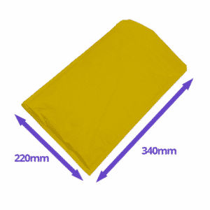Gold Arofol Envelopes - Size 6 - 220x340mm - Pack Of 100