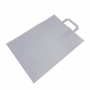Extra Large White Tape Handle Paper Carrier Bags - 305x127x406mm