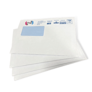 Custom Franking Logo for C5 Windowed Self Seal Envelopes (162mm x 229mm) - Box of 500