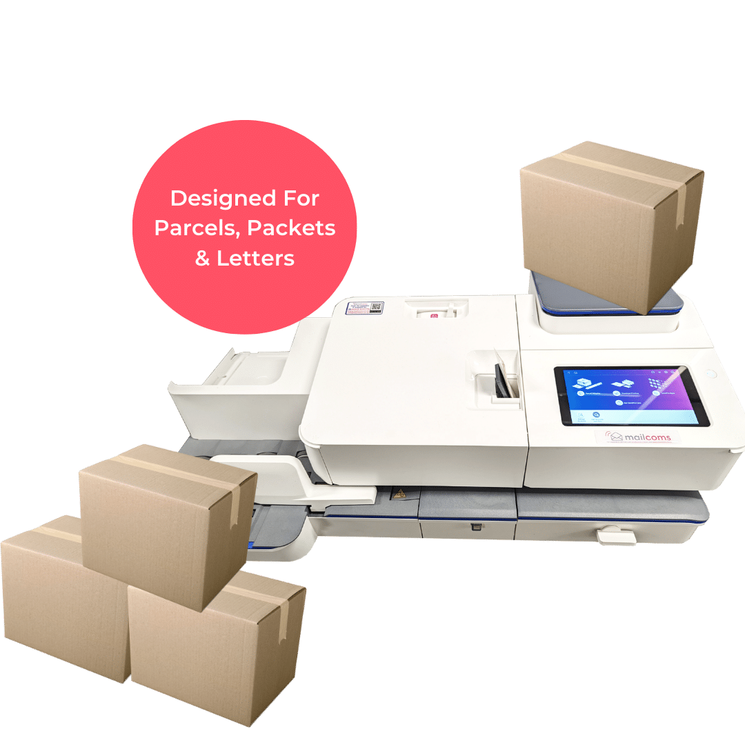 Mailcoms Parcelsend Speed Franking Machine